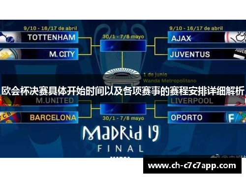 欧会杯决赛具体开始时间以及各项赛事的赛程安排详细解析 欧会杯决赛具体开始时间以及各项赛事的赛程安排详细解析