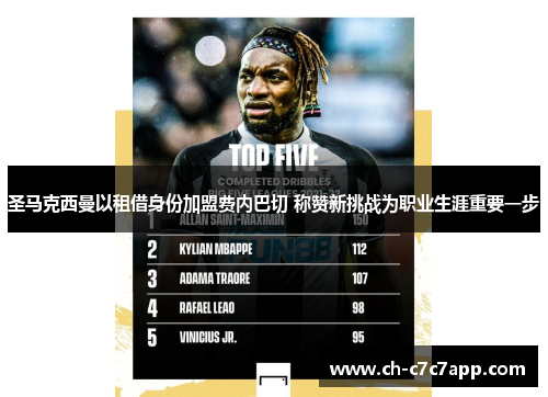 圣马克西曼以租借身份加盟费内巴切 称赞新挑战为职业生涯重要一步 圣马克西曼以租借身份加盟费内巴切 称赞新挑战为职业生涯重要一步